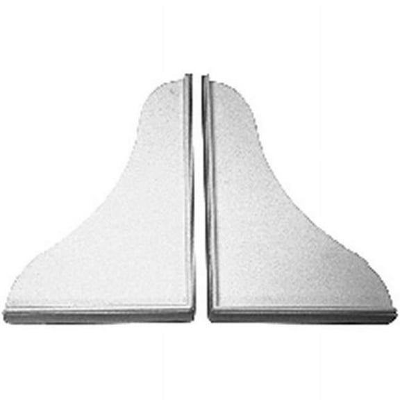 Danco Chrome Plastic Bathtub Splash Guards, White