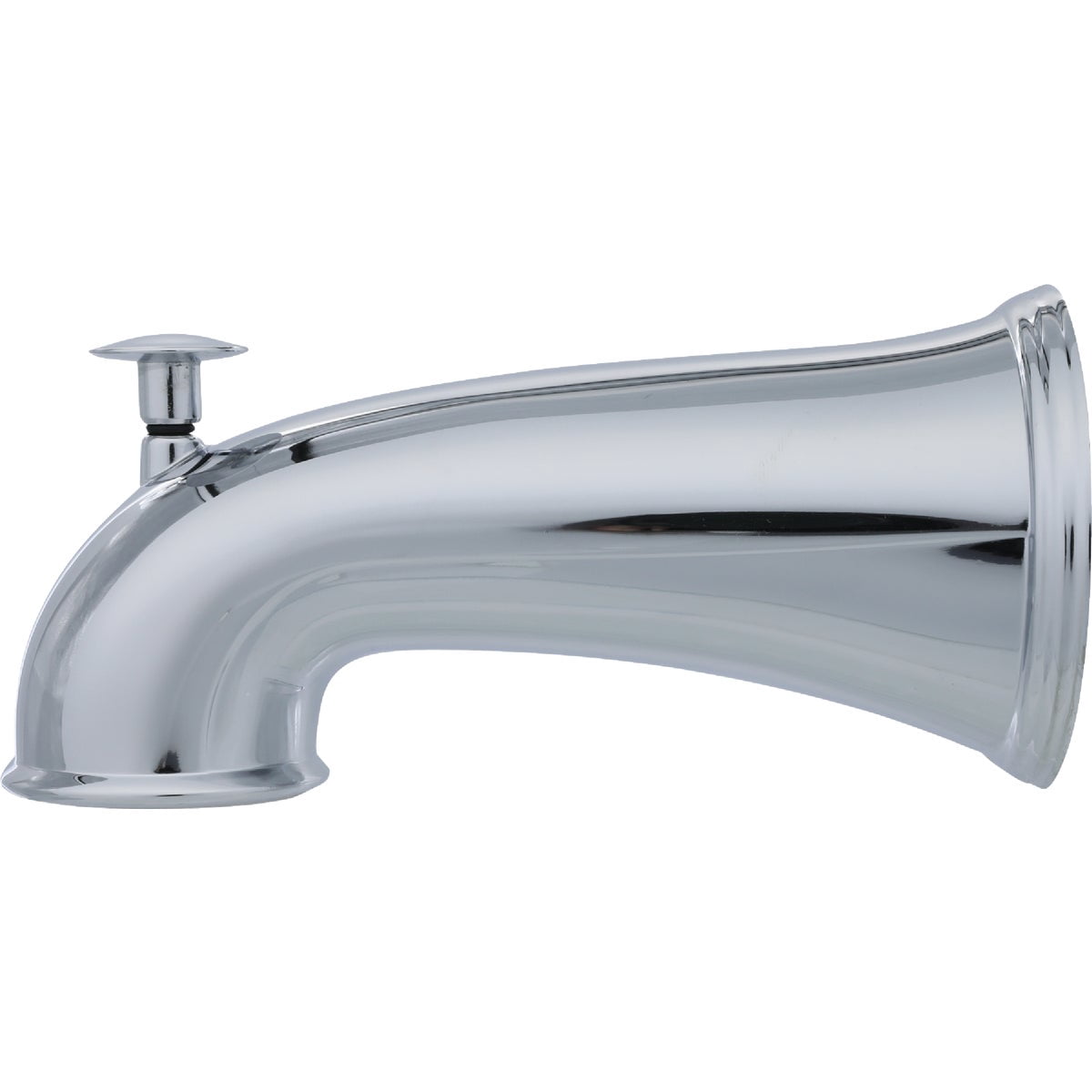 Danco Decorative Bathtub Faucet Spout with Pull Up Diverter , 6 Inch Length , Chrome Finish (10315)