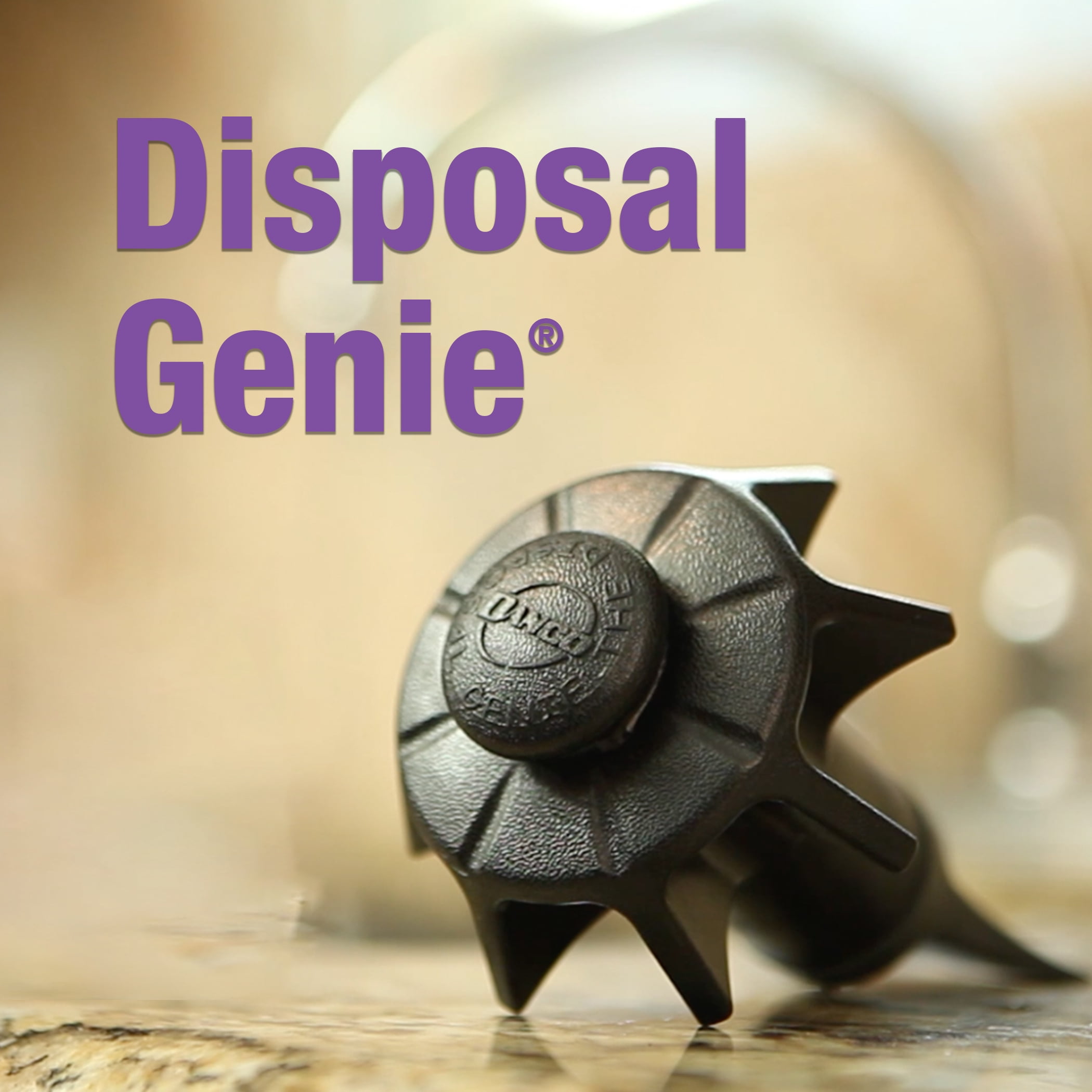 Danco Disposal Genie Garbage Disposal Strainer and Splash Guard Black