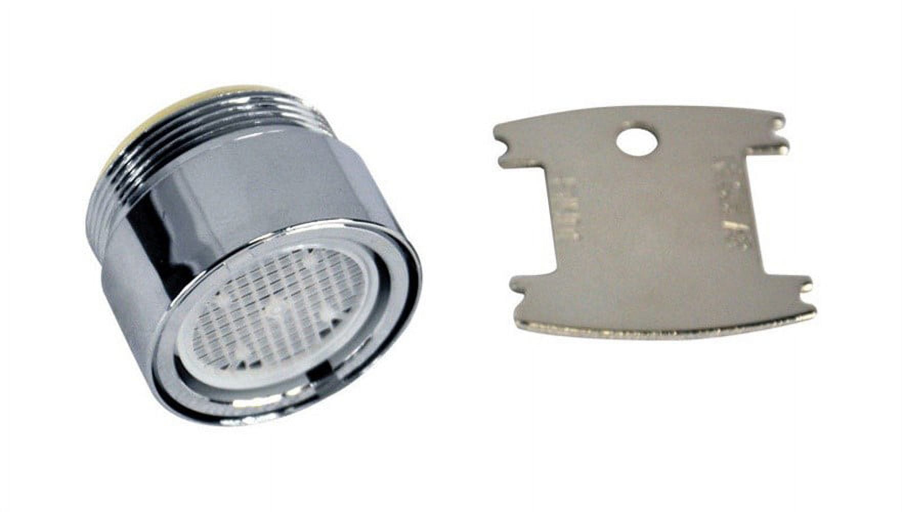 Chrome Dual Thread Vandal Proof Faucet Aerator