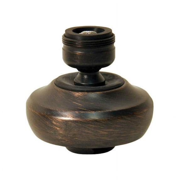 Danco Dual Thread 15/16 in.- 27M x 55/64 in.-27F Oil-Rubbed Bronze Swivel Sprayrator