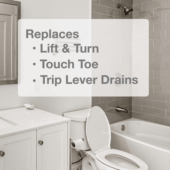 Danco EZ Drain Bathtub Drain Stopper - Single Pack