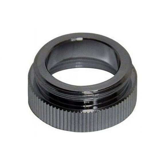 Danco Female Thread 13/16 in.-27 x Male 55/64 in.-27 Chrome Aerator Adapter