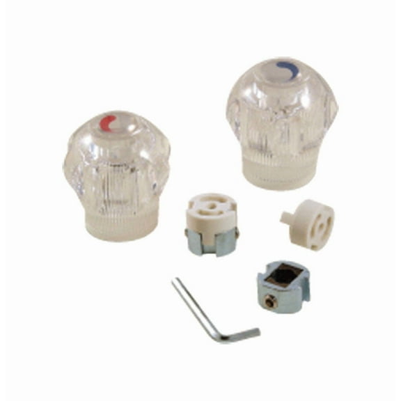 Danco For Universal Clear Bathroom and Kitchen Faucet Handles