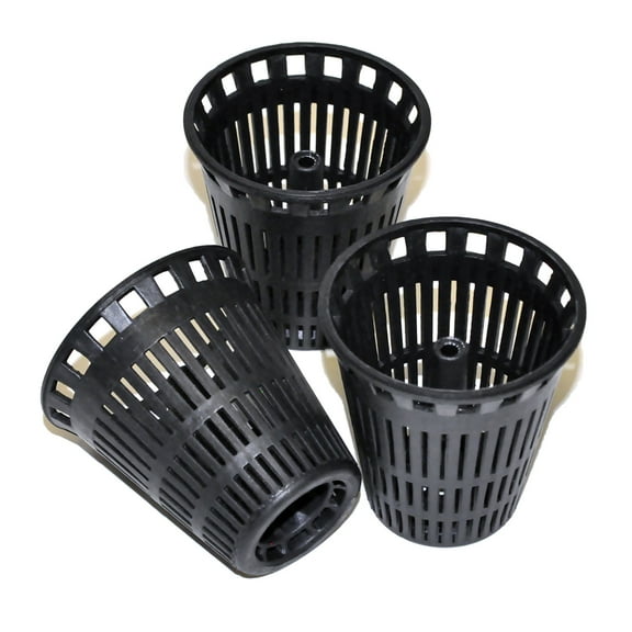 Danco Hair Catcher Replacement Baskets for Shower, Black, 3-Pack (10739)