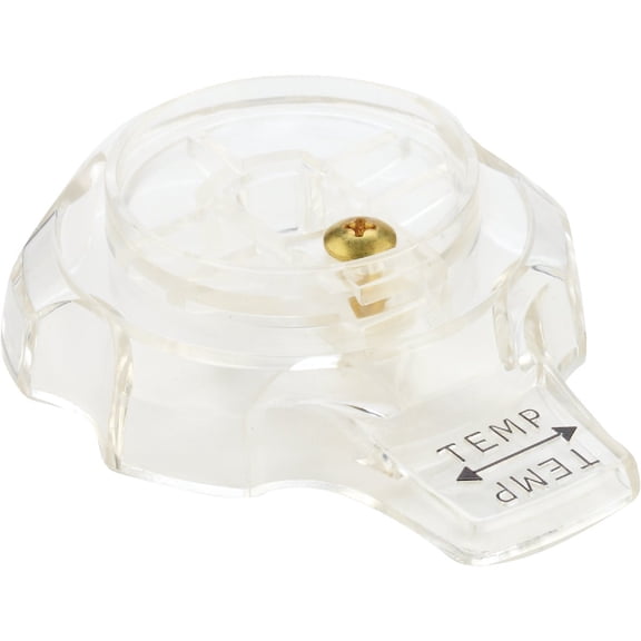 Danco, Inc. 88202 Handle, for Use with Mixet Tub and Shower Temperature Control Faucets, 3 in Dia X 7/8 in D, Clear