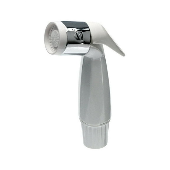 Danco Kitchen Sink Faucet Spray Head Attachment with Thumb Trigger, White (88740)