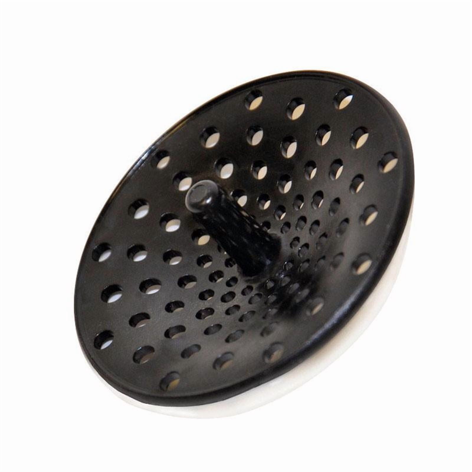 Danco Plastic Black Concave Design Drain Catches