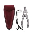 thumbnail image 1 of Danco Premio Titanium Offshore Pliers with Leather Sheath and Lanyard, 7", 1 of 3