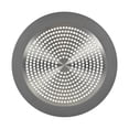 thumbnail image 1 of Danco Shower Drain Hair Catcher Strainer, Drain Protector and Drain Cover in Brushed Nickel (10895), 1 of 9