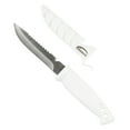 thumbnail image 1 of Danco Sports 4" Stainless Steel Bait & Fillet Knife with Locking Sheath, Straight Edge, White, 1 of 5