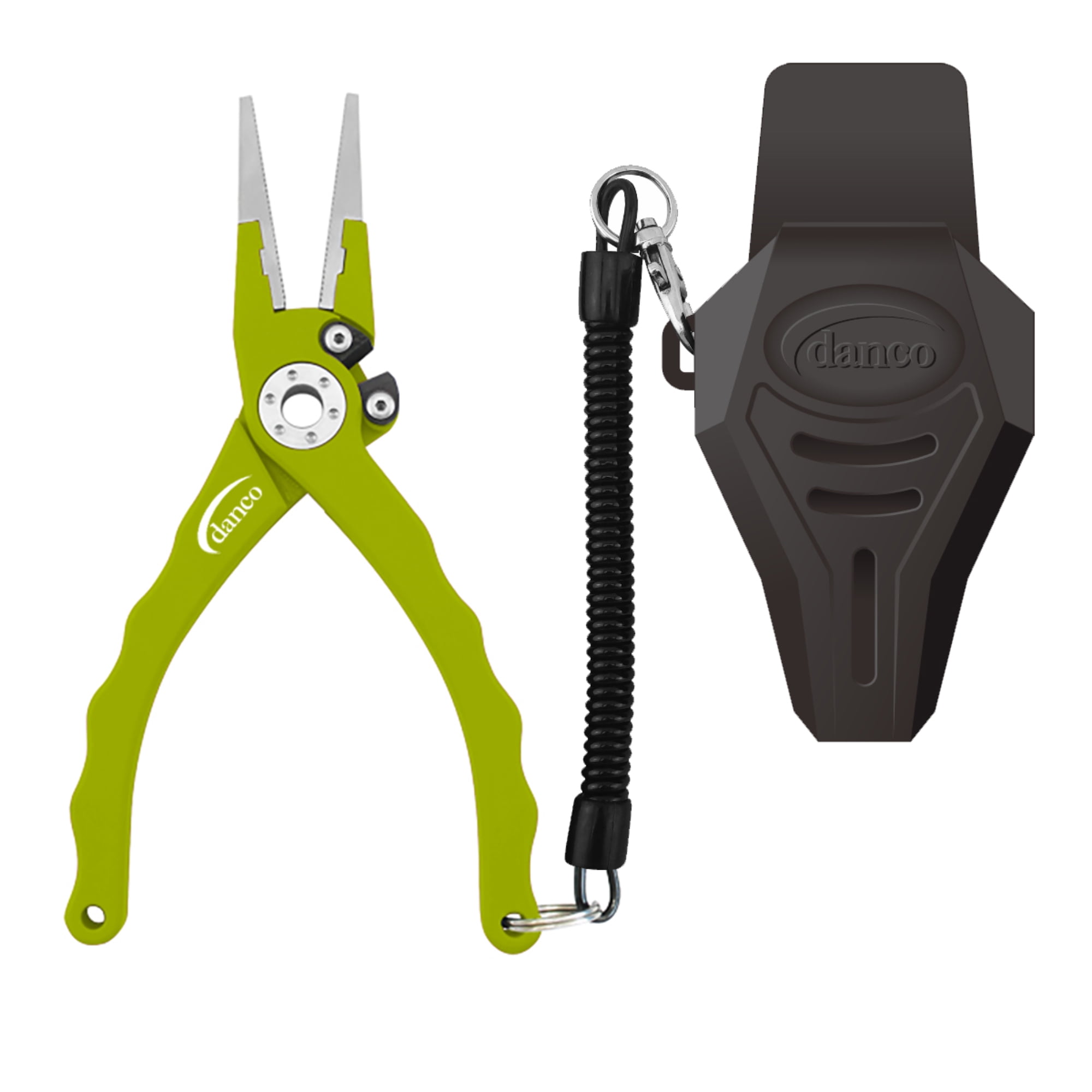 Danco Sports Admiral Tournament 7.5" Aluminum Pliers, Chartreuse