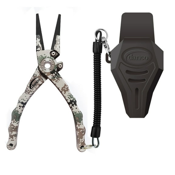 Danco Sports Admiral Tournament 7.5" Aluminum Pliers, Green Digi Camo
