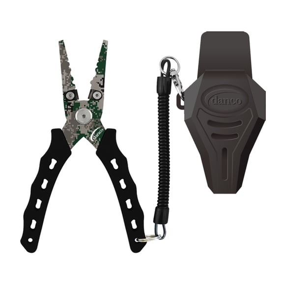 Danco Sports Axle 8" SS Pliers w/ Chrome Vanadium Center Cutters, Black