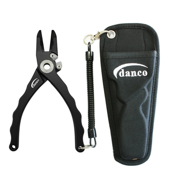 Danco Sports Beefcake Angler 7" Aluminum Pliers, Black