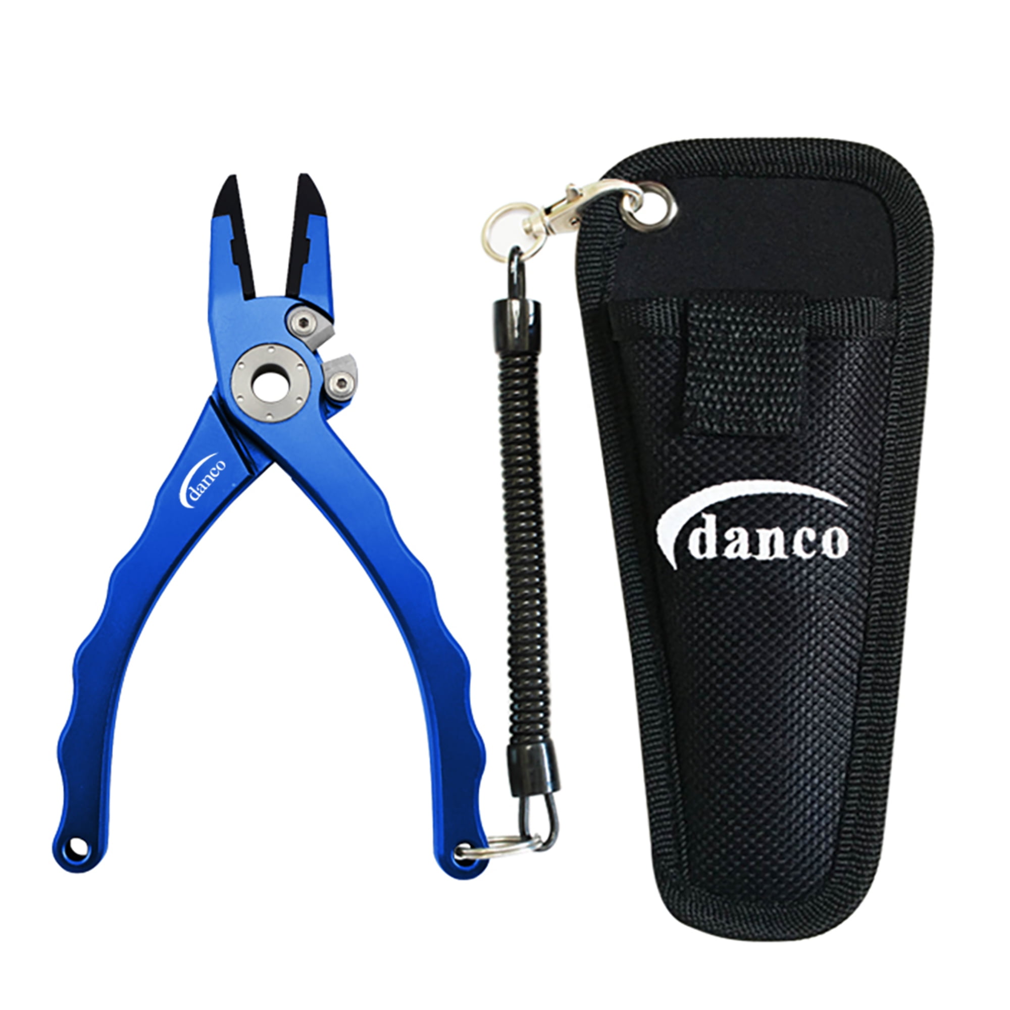 Danco Sports Beefcake Angler 7" Aluminum Pliers, Blue