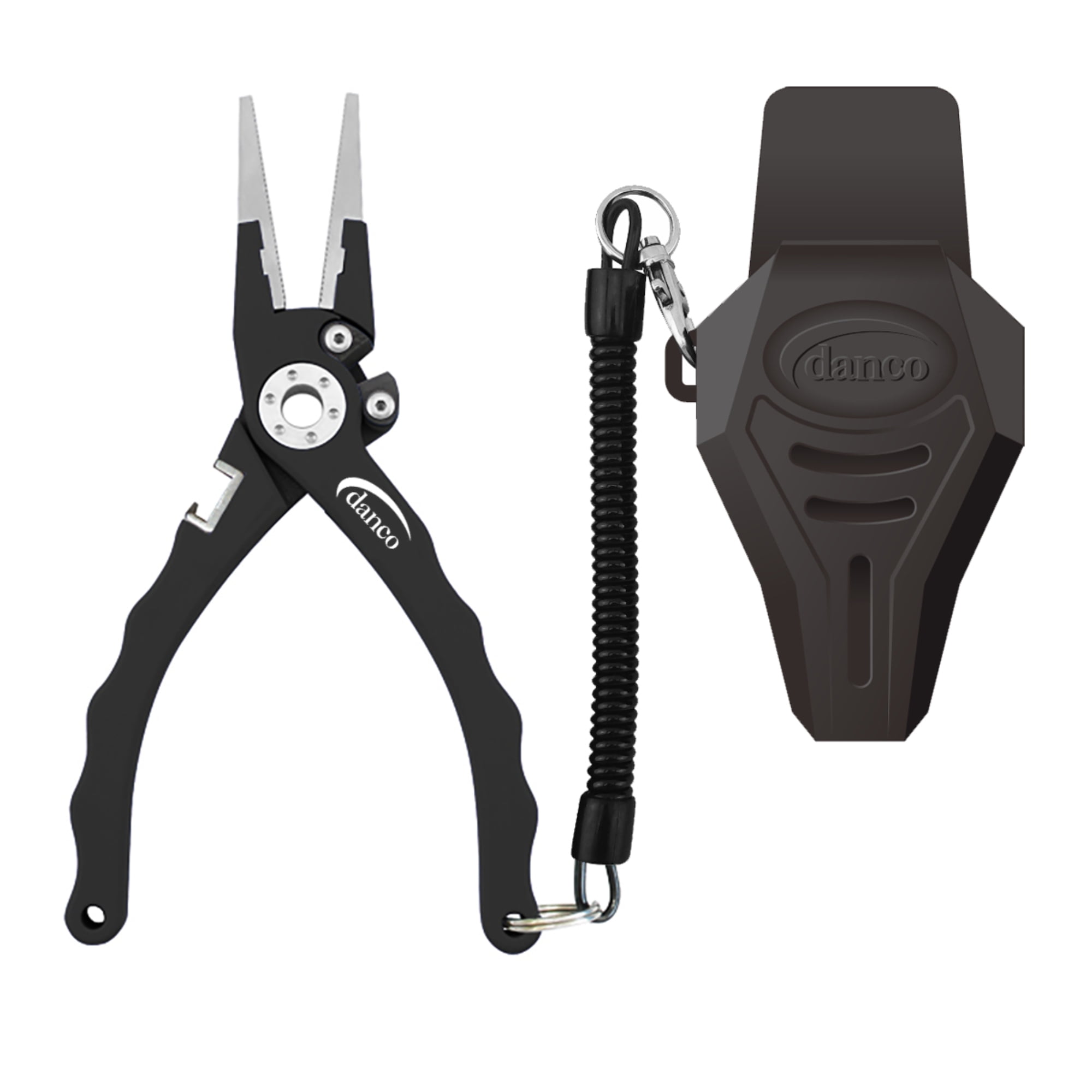 Danco Sports Duffy, Tournament, 7.5" Aluminum Pliers, Black