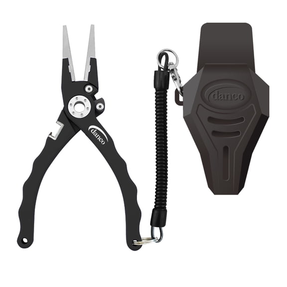 Danco Sports Duffy, Tournament, 7.5" Aluminum Pliers, Black