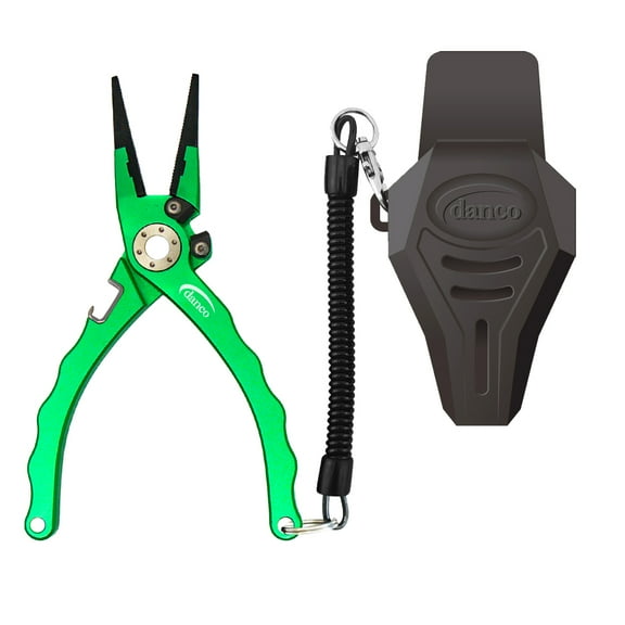 Danco Sports Duffy Tournament 7.5" Aluminum Pliers, Sports Green