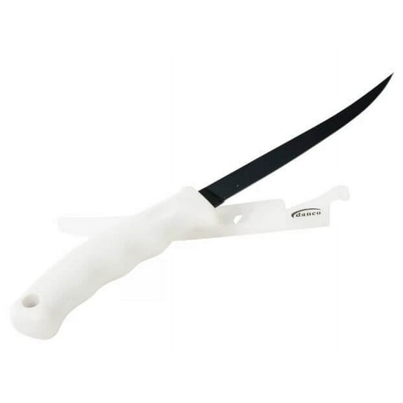 Danco Sports Eco 1 Series, 6" Fillet Knife, Straight Edge, White