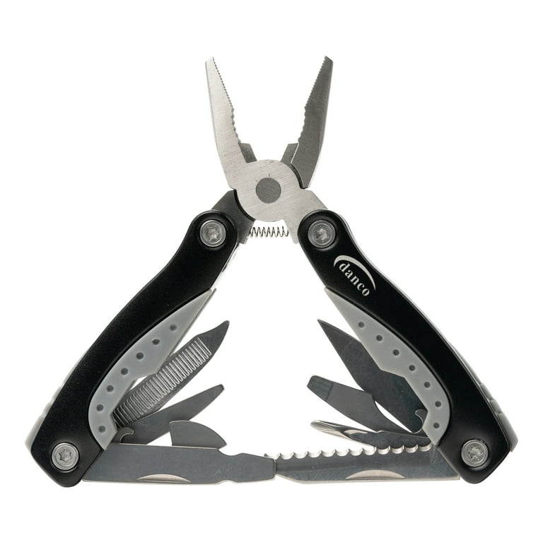 Danco Sports Stainless Steel 4.5in 10 in 1 Corrosion Resistant Finish Multi  Tool 