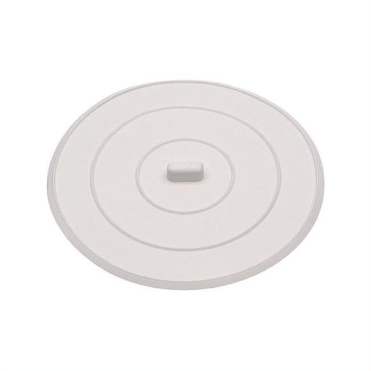 Danco 5" White Rubber Flat Suction Sink Stopper