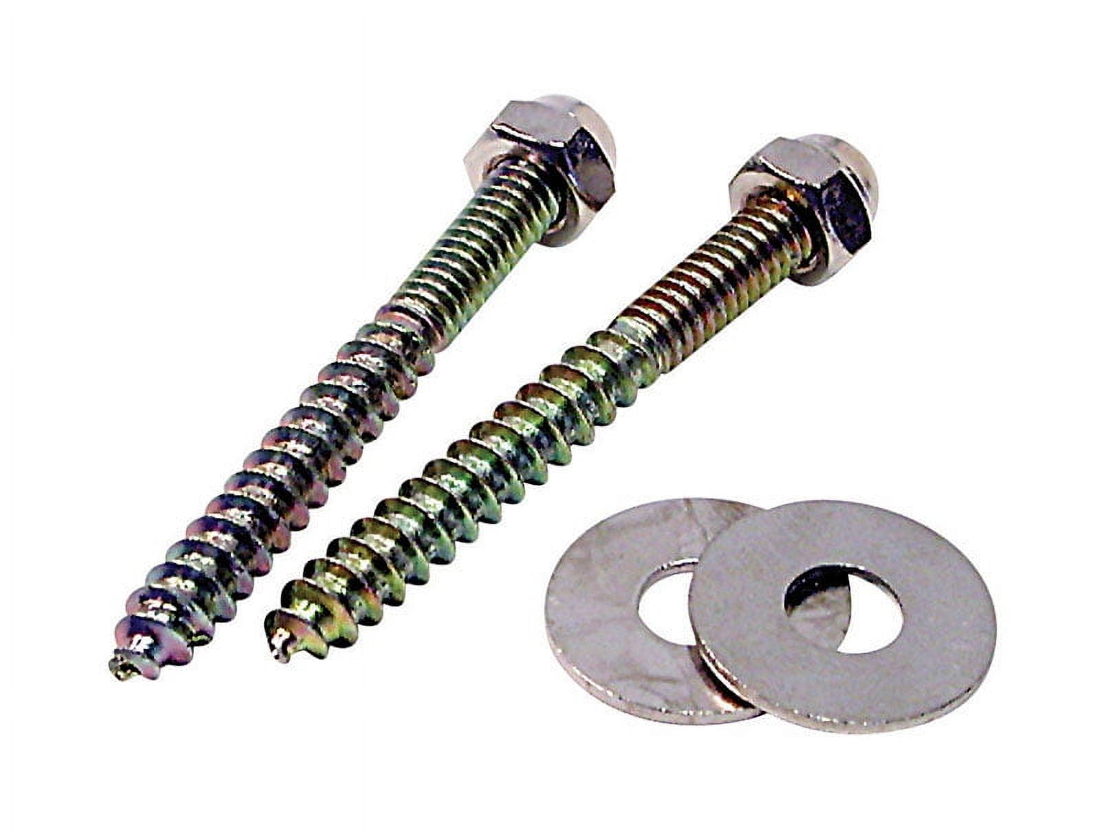 Danco Toilet Screw Set Nickel