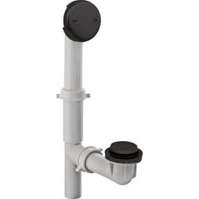 Danco Touch-Toe Tub Drain Kit with Matte Black Trim - Single Pack