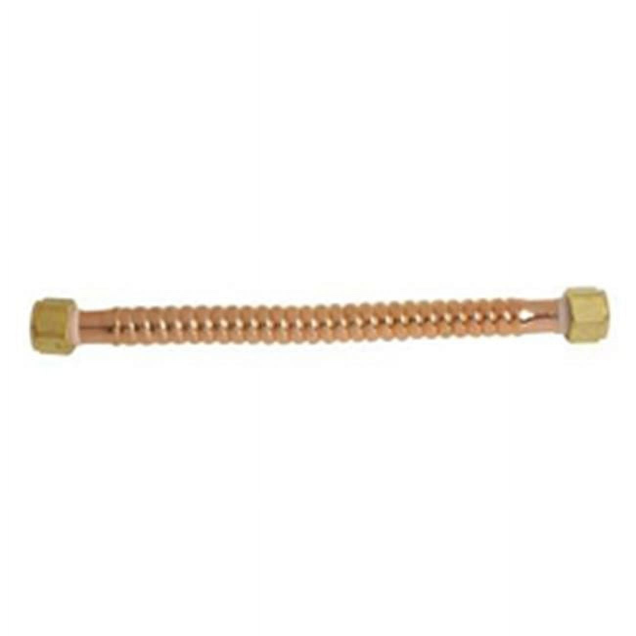 Danco WCP118PP 18 in. Copper Water Heater Connector