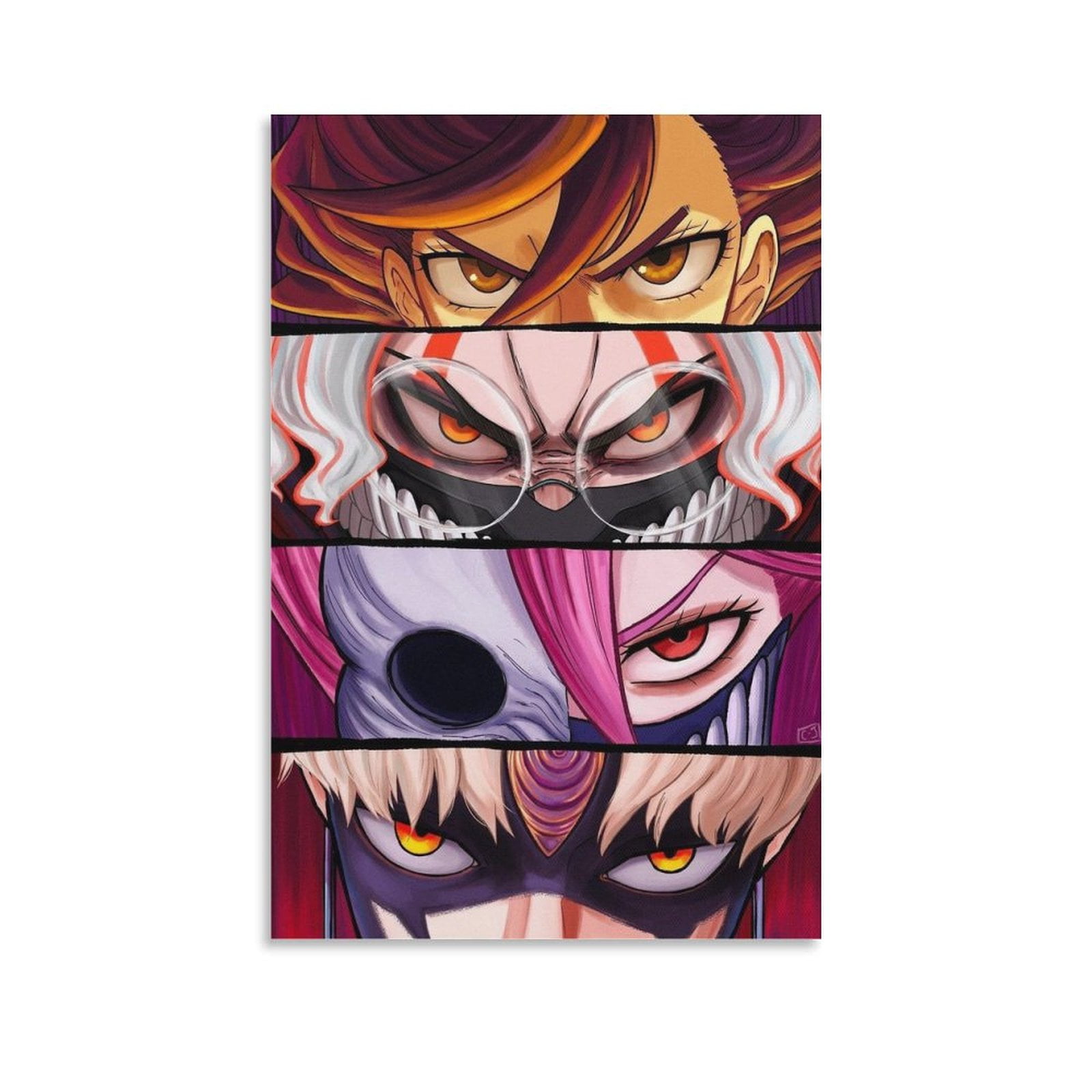 Akira Manga Art Print Poster - 30 X 40 Cm, High Quality 300g Paper, White