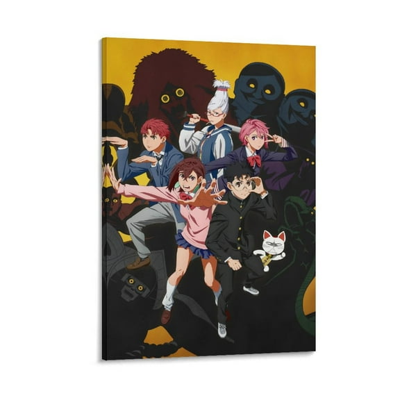 Dandadan Anime Poster (2) Posters Art Print Wall Photo Paint Poster Hanging Picture Family Bedroom Decor Gift 08x12inch(20x30cm)