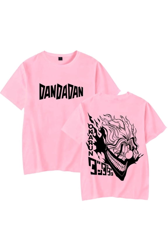 Dandadan Merch Anime Okarun T-Shirt Dan da dan Short Sleeve Crewneck Tshirt Men Women Harajuku Top