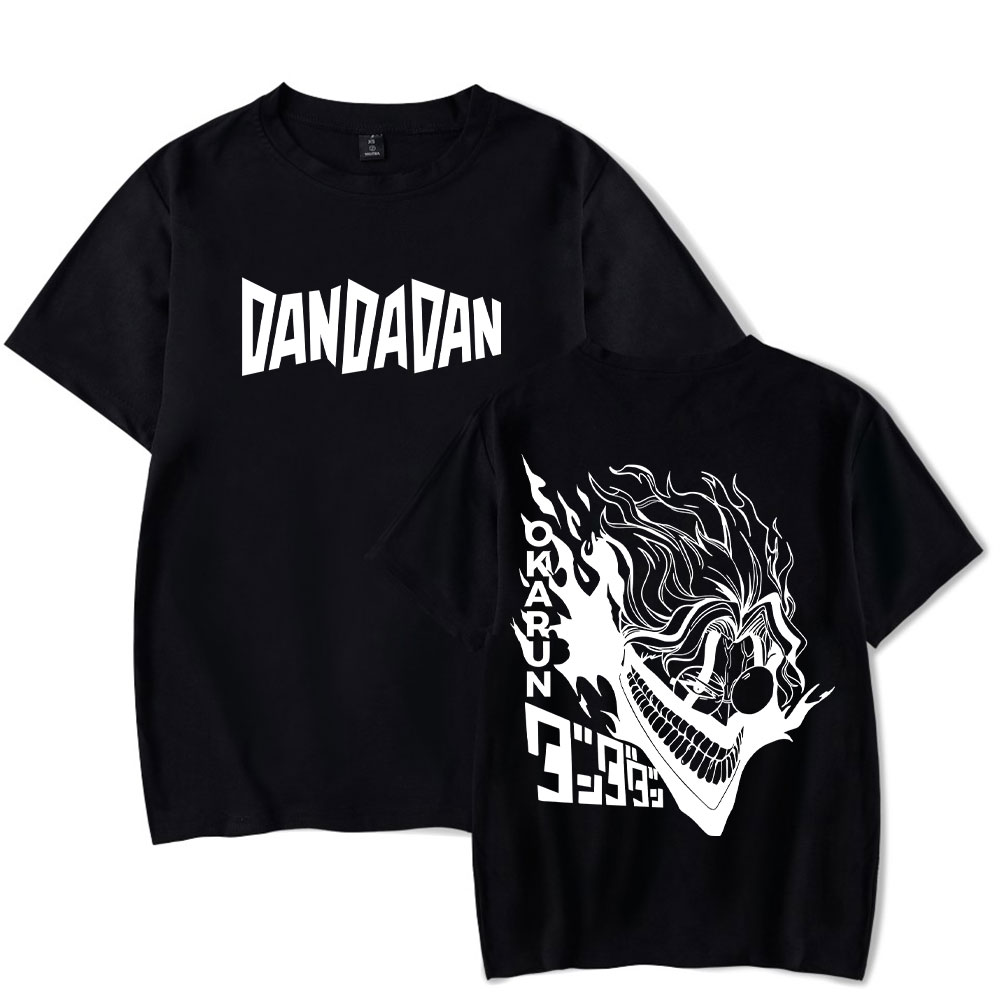 T-shirt Manga Dandadan Okarun Unisex - Maglietta Girocollo In Cotone Streetwear Harajuku - Taglie Forti