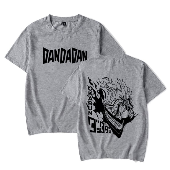 Dandadan Merch Anime Okarun T-Shirt Summer Short Sleeve Crewneck Tshirt Unisex Harajuku Top