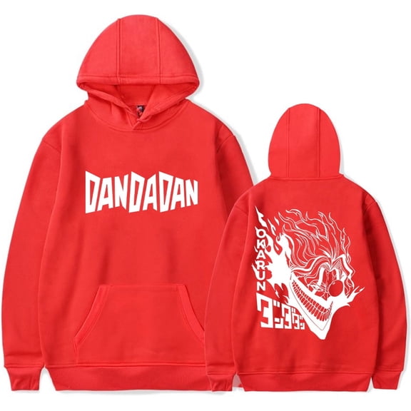 Dandadan Merch Hoodie Manga Style Sweatshirt Anime Okarun Hooded Long Sleeve Men Women Pullover