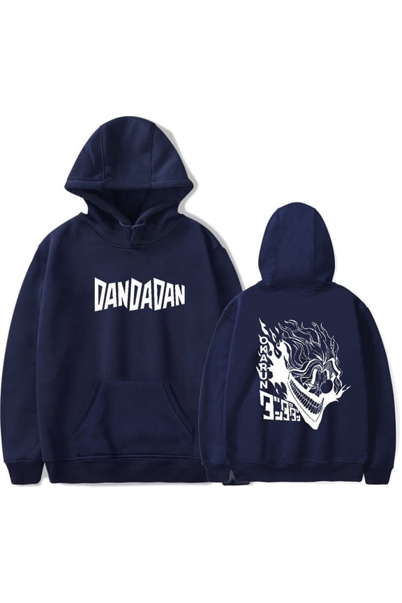 Dandadan Okarun Anime Hoodie - Unisex Hip Hop Streetwear Graphic Long Sleeve Sweatshirt