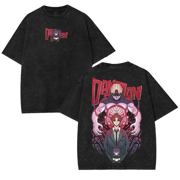 Dandadan Shirt Men Anime Turbo Granny Okarun T Shirt Cotton Tshirt Fashion Dandadan Merch