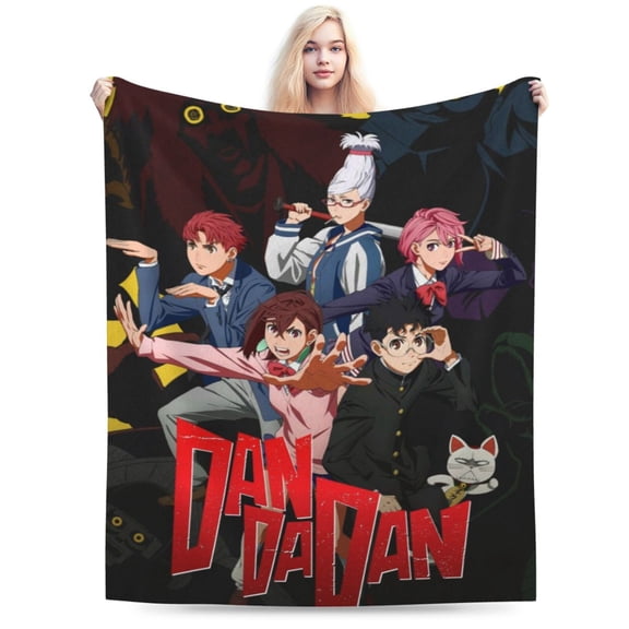 Dandadan Throw Blanket,Ultra-Soft Micro Fleece Blanket,Microfiber Blanket Luxury All Seasons Warm Blanket For Bedding Sofa And Travel