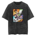 thumbnail image 1 of Dandadan Washed Vintage Style Anime Merch Short Sleeve T - shirt, 1 of 3