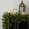 thumbnail image 1 of Dandan Pine 9' Garland with Warm LED Lights (Plug In), 1 of 5