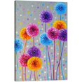 thumbnail image 1 of Dandelion Canvas Wall Art, Colorful Dandelion Prints Pictures for Boy Girl Room&nbsp;Decoration Gift, Abstract&nbsp;Dandelion Floral Canvas Framed Artwork&nbsp;for Home Wall Decor Ready to Hang 12x18", 1 of 6