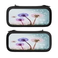 thumbnail image 1 of Dandelion, Carrying Case For Nintendo Switch & OLED Version, Eva Lightweight Shockproof Protective Pouch Case for Game Console & Accessories with 10 Game Card Slot & Wristband, Black, 1 of 6
