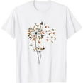 thumbnail image 1 of Dandelion Chicken Flower Shirt - Floral Chicken Tree Lover T-Shirt, 1 of 5