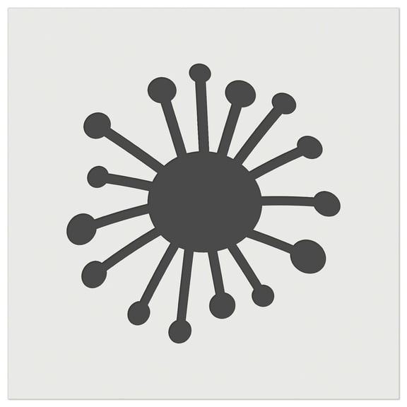 Dandelion Doodle DIY Cookie Wall Craft Stencil - 7.0 Inch