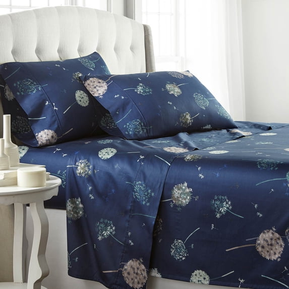 Dandelion Dreams Printed Cotton Sheet Set by SouthShore Fine Linens