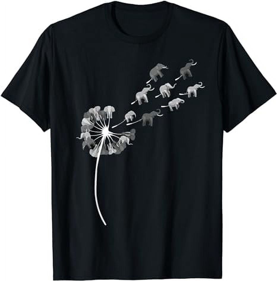 Dandelion Elephants Shirt for Elephant Lover | Elephant T-Shirt ...