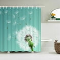 thumbnail image 1 of Dandelion Flower Shower Curtain Bathroom Screens Waterproof High Quality Polyester Fabric for Bathtub Home Decor With 12 Hook, 1 of 5