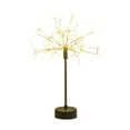 thumbnail image 1 of Dandelion Flowers Table Lights With Warm White Leds, Usb/Battery Powered Mini Decorative Lamp, Starburst Firework Design For Christmas Home Party Decor (Yellow) Yellow, 1 of 5
