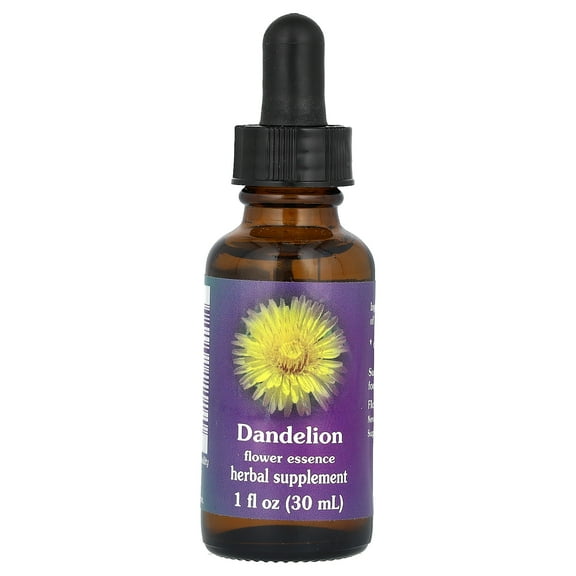 Dandelion Herbal Supplement Dropper By Flower Essence - 1 Oz