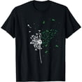 thumbnail image 1 of Dandelion Kidney Disease Mental Health Ribbon Scoliosis Gift T-Shirt, 1 of 4